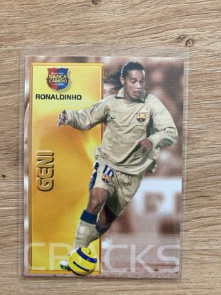 Cromo Ronaldinho Megacracks 2004-2005