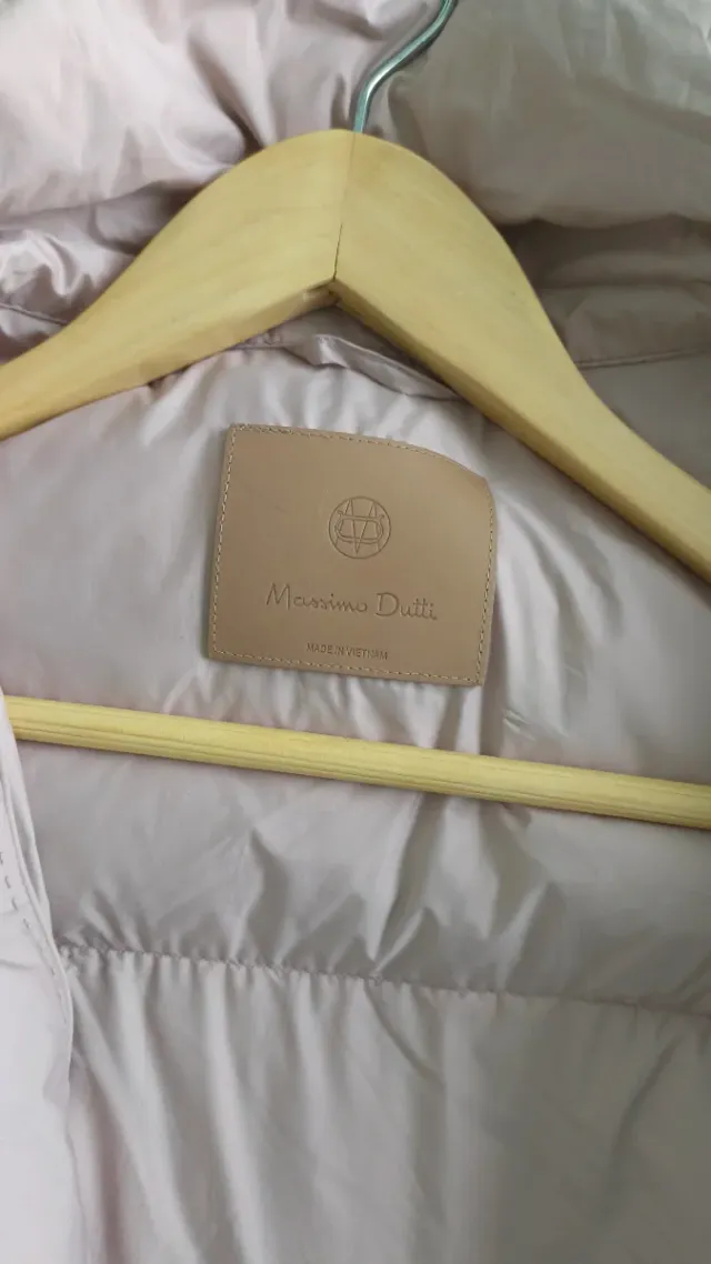 Chaqueta rosa acolchada