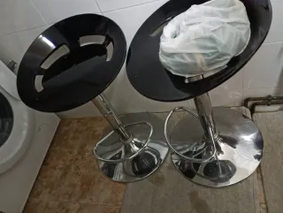 Taburetes de Cocina Elevables (2 uds)