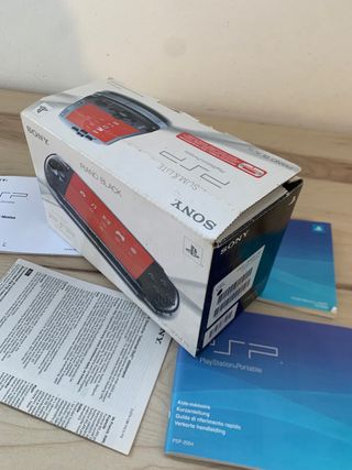 Caja y manuales PSP 3000 Piano Black