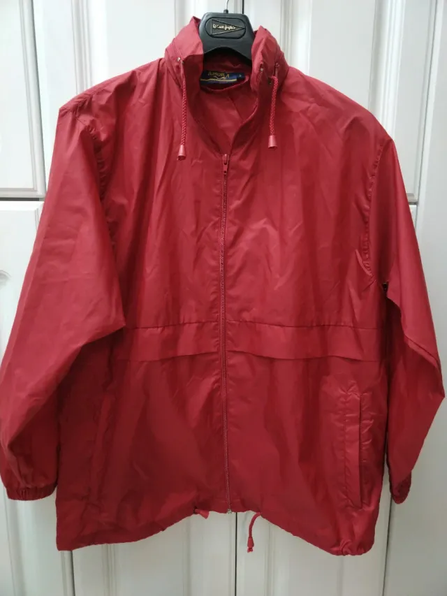 Impermeable Unisex Rojo