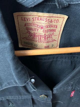 Cazadora Levi's Negra Talla M