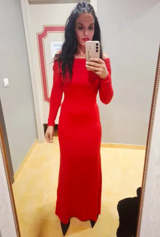 Vestido Rojo Ferrari Talla Única