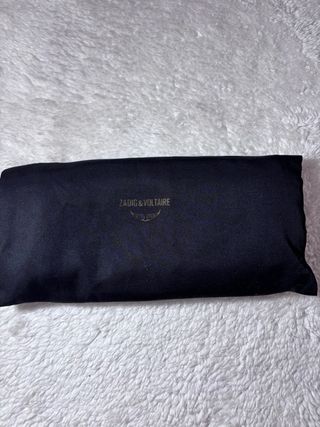 Bolso Zadig & Voltaire Negro Cadena Plata