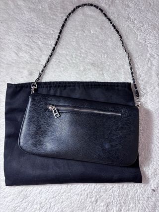 Bolso Zadig & Voltaire Negro Cadena Plata