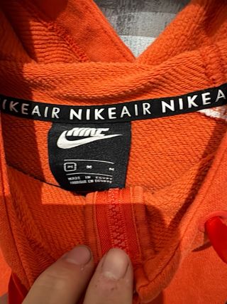 Felpa Nike corta rossa