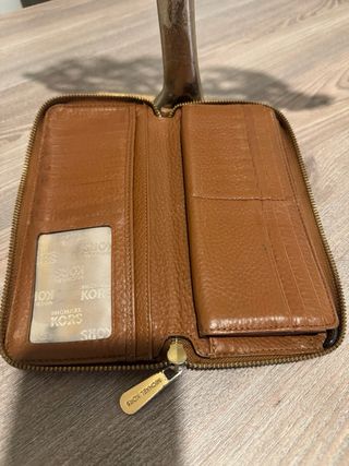 Billetera Michael Kors Piel Marrón
