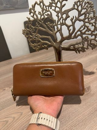 Billetera Michael Kors Piel Marrón