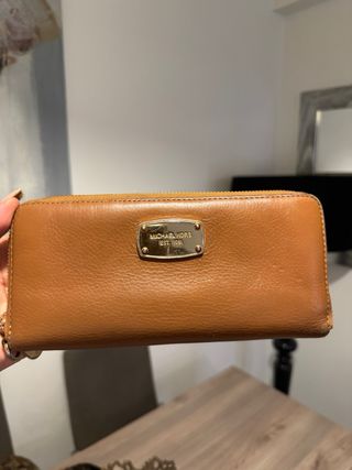 Billetera Michael Kors Piel Marrón