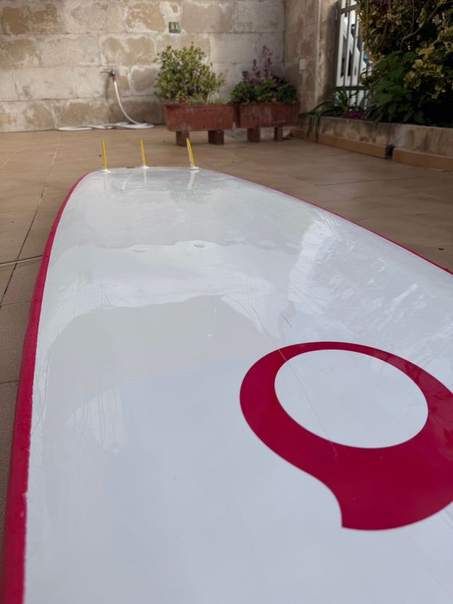 Tabla de surf rosa 8'6