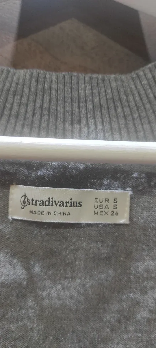 Chaleco gris chica oversive