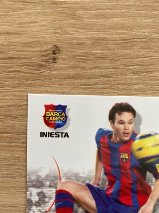 Cromo Iniesta Megacracks 2004-2005