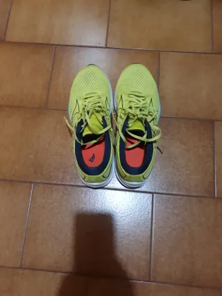 Zapatillas Mizuno Wave Rider 25 Amarillas