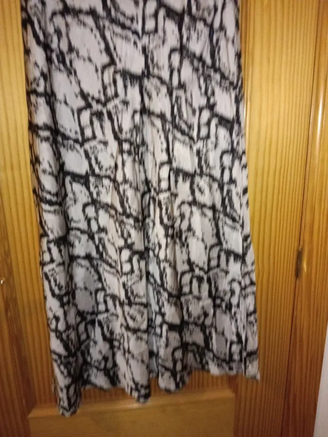 Falda Massimo Dutti estampado