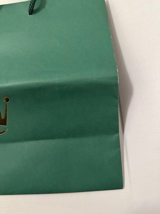 Busta Carta Rolex Verde