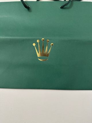 Busta Carta Rolex Verde