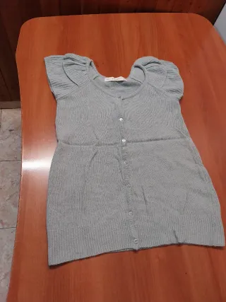 Jersey Zara mujer gris