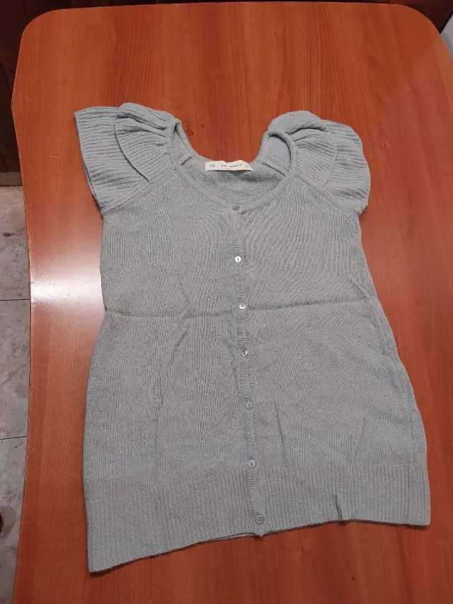 Jersey Zara mujer gris