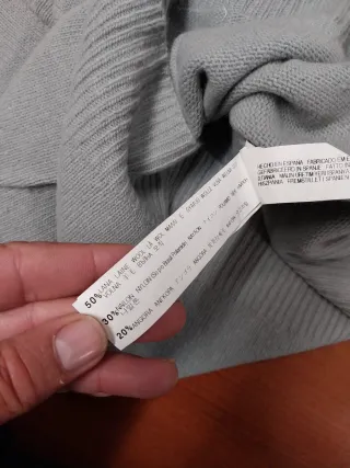 Jersey Zara mujer gris