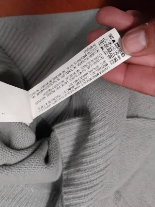 Jersey Zara mujer gris