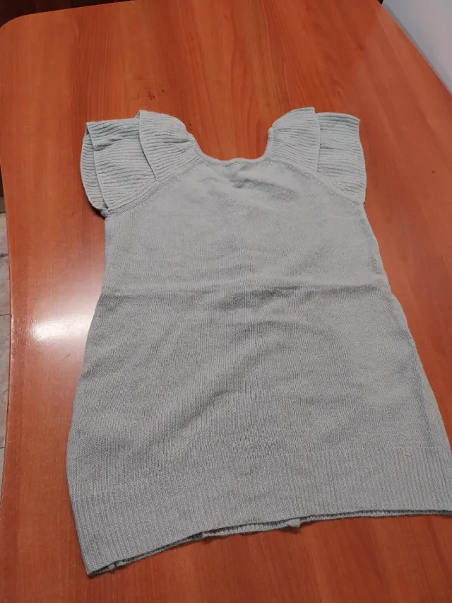 Jersey Zara mujer gris