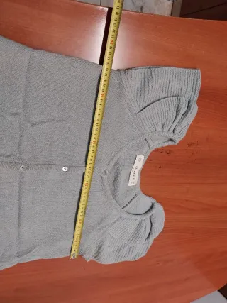 Jersey Zara mujer gris