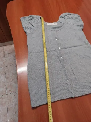 Jersey Zara mujer gris