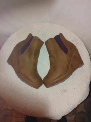 Botas Mustang Piel Marrones Talla 39