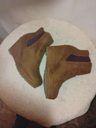 Botas Mustang Piel Marrones Talla 39