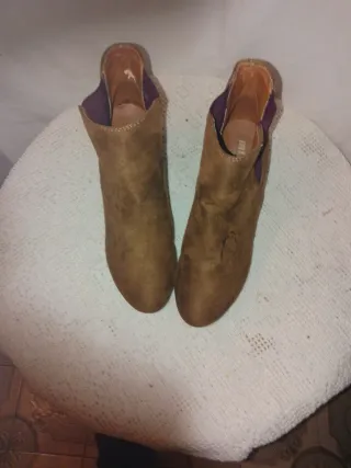 Botas Mustang Piel Marrones Talla 39