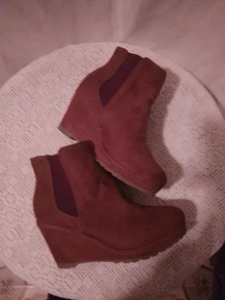 Botas Mustang Piel Marrones Talla 39