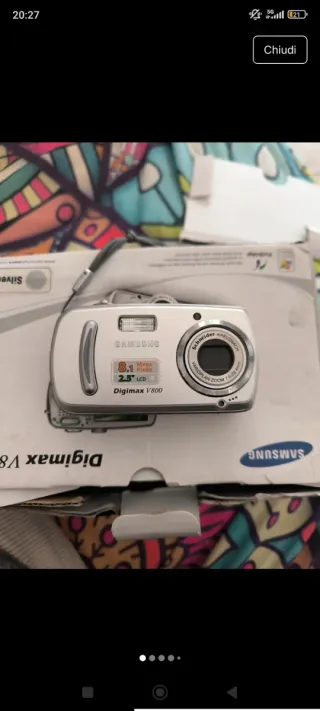 Samsung Digimax V800 Fotocamera Digitale