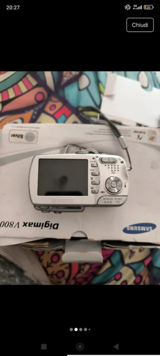 Samsung Digimax V800 Fotocamera Digitale