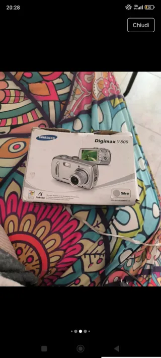 Samsung Digimax V800 Fotocamera Digitale