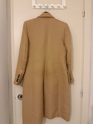 Abrigo largo Zara mujer talla M camel