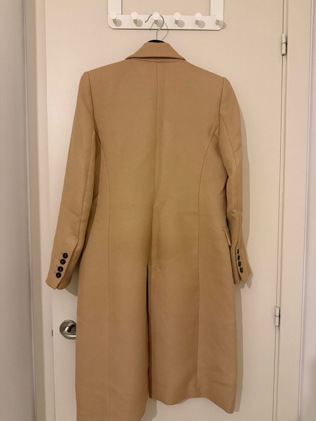Abrigo largo Zara mujer talla M camel