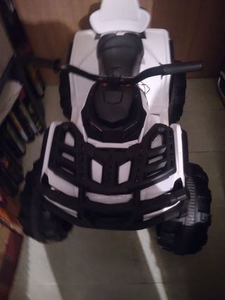 Quad infantil blanco