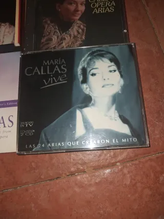 Lote 4 CDs Maria Callas - Ópera y Arias