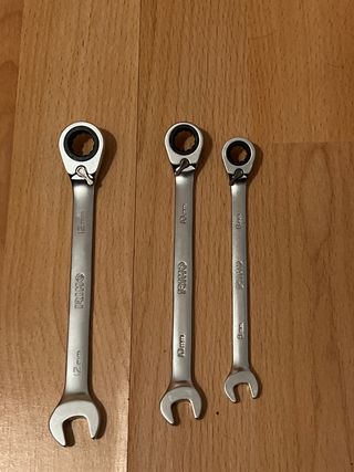 Llave combinada Irimo carraca fija