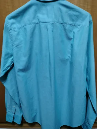Camisa azul manga larga  Talla M