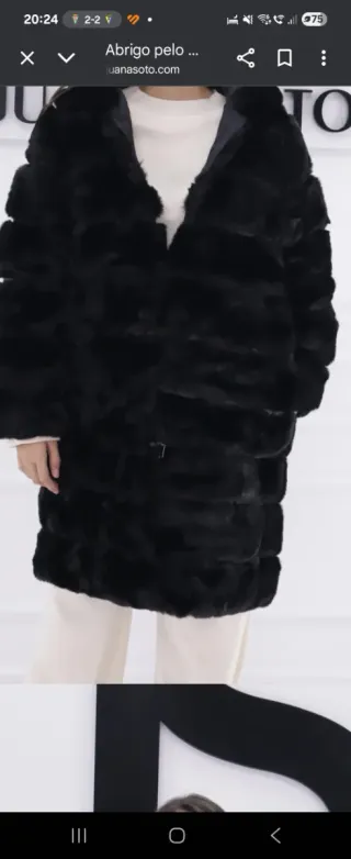 Abrigo de pelo