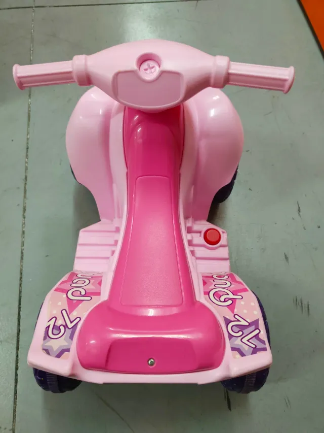 Coche eléctrico infantil rosa