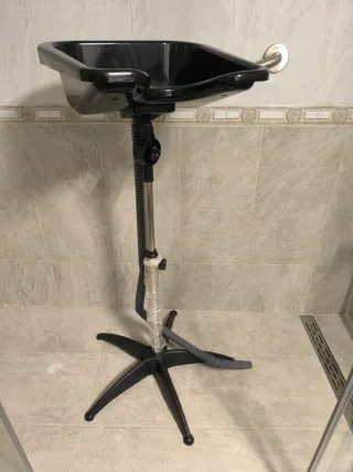 Lavacabezas portátil.