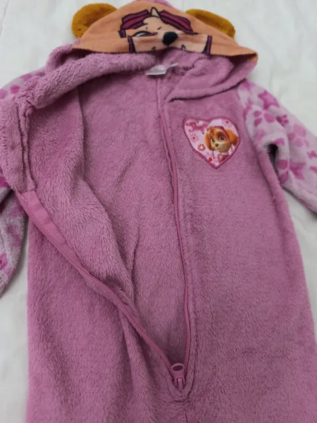 Pijama Patrulla Canina Skye Rosa