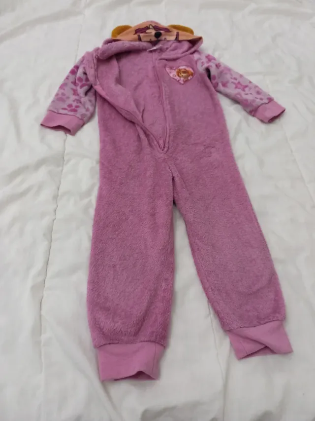 Pijama Patrulla Canina Skye Rosa