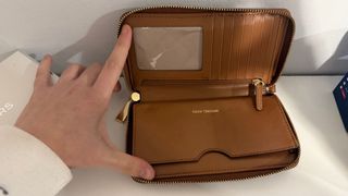 Cartera Michael Kors Beige y Marrón