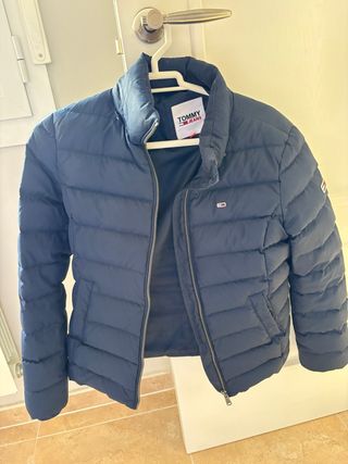 Abrigo acolchado azul Tommy Hilfiger