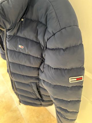 Abrigo acolchado azul Tommy Hilfiger