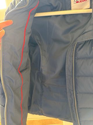 Abrigo acolchado azul Tommy Hilfiger