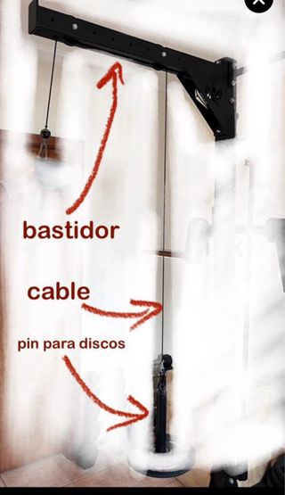 Poleggia per palestra domestica